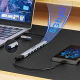 UNITEK USB-C HUB WITH 7 USB-A PORTS (H1209A)