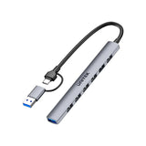 UNITEK USB-C HUB WITH 7 USB-A PORTS (H1209A)