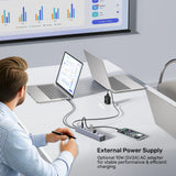 UNITEK USB-C HUB WITH THREE USB-C PORTS AND 4 USB-A PORTS (H1335A)