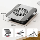 UNITEK ADJUSTABLE LAPTOP STAND WITH DETACHABLE COOLING FAN (OT1098A)