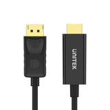 UNITEK DISPLAY PORT  TO HDMI CABLE 1.8M (Y-5118CA)
