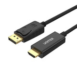 UNITEK DISPLAY PORT  TO HDMI CABLE 1.8M (Y-5118CA)