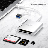 UNITEK 3 IN 1 CARD READER WITH USB-C AND USB-A ADAPTER (Y-9313D)