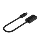 UNITEX USB-C TO USB-A ADAPTER 0.2M (Y-C476BK)