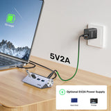 UNITEK USB-C HUB WITH 4 USB-A PORTS (H1337B)