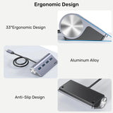 UNITEK USB-C HUB WITH 4 USB-A PORTS (H1337B)