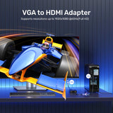 UNITEK VGA TO HDMI ADAPTER (V1112A)