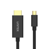 UNITEK MINI DISPLAY PORT TO HDMI 4K CABLE 2M (V1152A)
