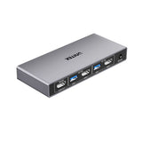 UNITEK 5GBPS HDMI KVM SWITCH SHARES 1 HDMI 8K 60HZ DISPLAY AND 4 USB PORTS (V1310A)