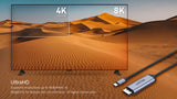 UNITEK USB-C TO DISPLAY PORT 1.4 CABLE 1.8M (V1423C)