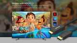 UNITEK DISPLAY PORT 1.2 TO HDMI 4K CABLE 1.8M (V1608A)