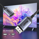 UNITEK DP TO HDMI ADAPTER 8K (V1611A01)