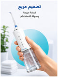FlosserPlus Oral irrigator with 8 nozzles and bag (HF-P12) white