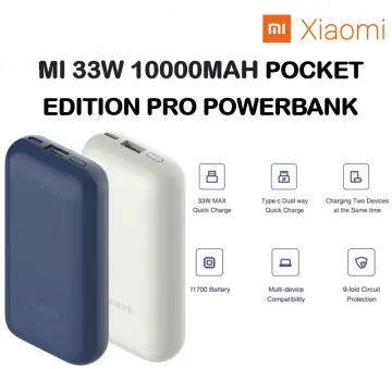 Xiaomi 33W Power Bank 1000mAh Pocket Edition Pro - IBSouq