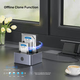 UNITEK 5GBPS DUAL BAY SATA DOCKING STATION (Y-3026GY)