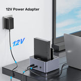 UNITEK 5GBPS DUAL BAY SATA DOCKING STATION (Y-3026GY)