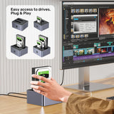 UNITEK 5GBPS DUAL BAY SATA DOCKING STATION (Y-3026GY)