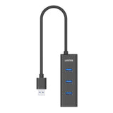 UNITEK USB-A 5GBPS HUB 4 PORTS 30CM (Y-3089)