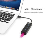 UNITEK USB-A 5GBPS HUB 4 PORTS 30CM (Y-3089)
