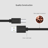 UNITEK USB 2.0 PRINTER CABLE 2M (Y-C430GBK)