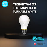 Yeelight Smart LED Bulb W4 Lite Tunable White 1 Pack (YLQPD-0012)