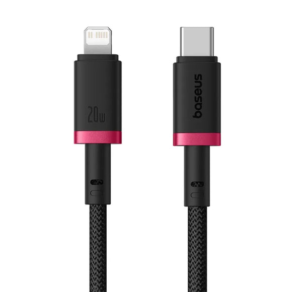 Baseus Dura Charging Cable USB-C to Lightning 20W 1M Red-Black