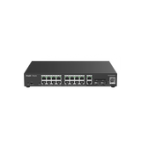 Ruijie 16 Port 10/100/1000 Mbps PoE+ 2 Port Gigabit and 2 Port SFP Cloud Managed Switch 250W (RG-ES220GS-P)