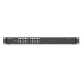 Ruijie RG-ES118GS-P-L 16-Port 10/100/1000Mbps PoE+ with 2-Port SFP Unmanaged Metal Switch 247W