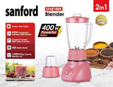 SANFORD BLENDER 400W 2 IN 1 RED (SF6818BR)