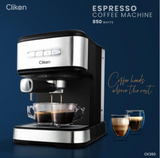 CLIKON ESPRESSO COFFEE MACHINE 850 WATTS WITH HIGH-PRESSURE FROTHING FUNCTION - CK360 - IBSouq