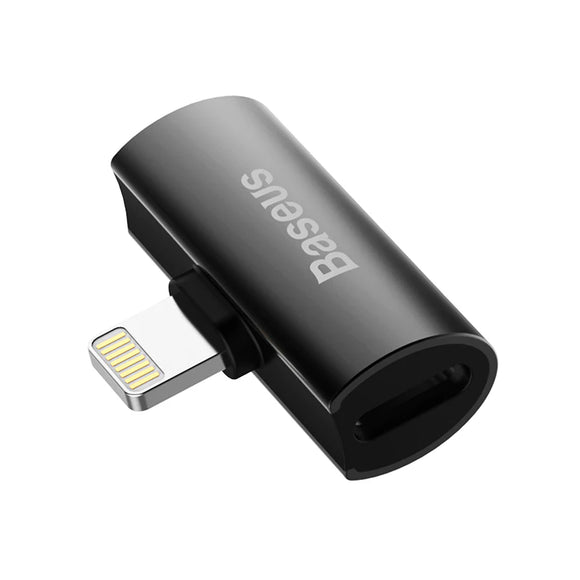 Baseus Audio Converter Lightning Male to Dual Lightning Female Adapter (L46)