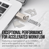 PNY ELITE-X FITE USB 3.2 64GB (P-FDI128GELTX-GE)
