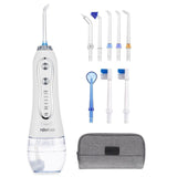 h2ofloss Oral irrigator with 8 nozzles and bag (HF-P12) white