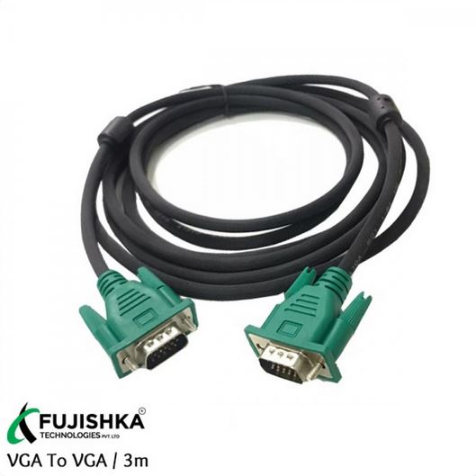 FUJISHKA VGA TO VGA Cable 3M FV301 - IBSouq