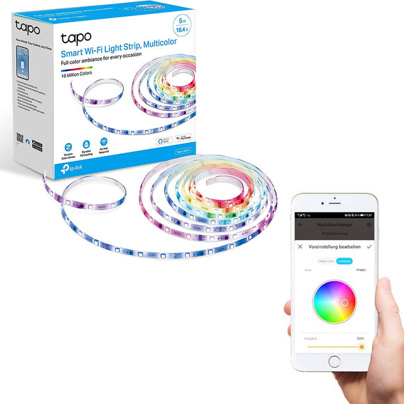 TP-LINK Smart Wi-Fi Light Strip Multicolor (Tapo L920-5) - IBSouq