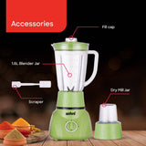 SANFORD BLENDER 400W 2 IN 1 BLACK (SF6818BR)