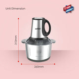 SANFORD MULTIFUNCTIONAL FOOD CHOPPER 4L (SF5582FC)