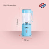SANFORD RECHARGEABLE PORTABLE BLENDER WITH POWER BANK LIGHT BLUE (SF6810BR)