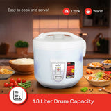 SANFORD AUTOMATIC RICE COOKER 1.8L (SF1150RC)