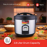 SANFORD AUTOMATIC RICE COOKER 2.8L (SF1196RC)