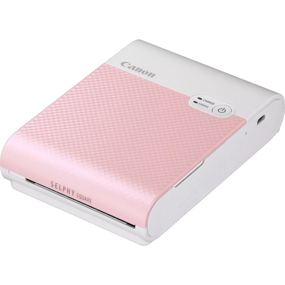 Canon Selphy Square Compact Photo Printer Pink (QX10)