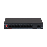 PFS3009-8ET-96 : DAHUA 8-Port Fast Ethernet PoE Switch