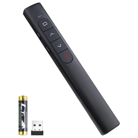 DigiTech Wireless Presenter Laser Pointer Black (DTP001)