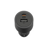 XIAOMI 67W CAR CHARGER USB-A AND USB C BLACK