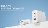 Xiaomi 67W GaN Charger 2C1A - IBSouq