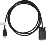 HDMI TO VGA Adapter Cable1.8M Black - IBSouq
