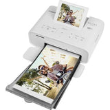 Canon Selphy CP1300 Wireless Compact Photo Printer with AirPrint and Mopria Device Printing, White - IBSouq