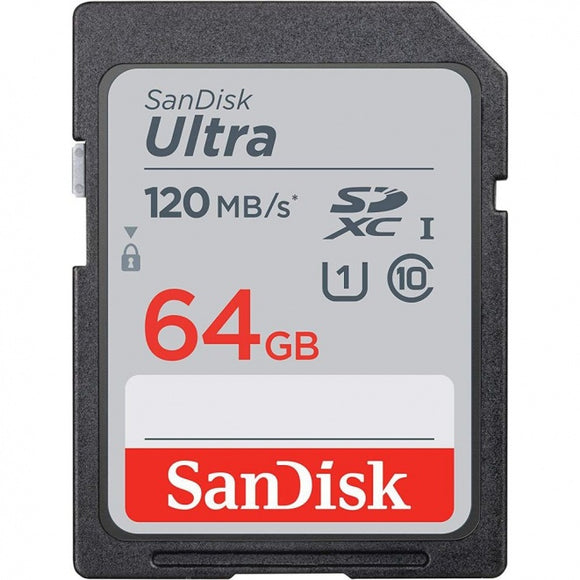 SanDisk Ultra MicroSDXC UHS-1 Card 64GB120MB/s - IBSouq