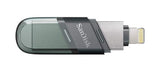 SanDisk USB-A & Lightning iXpand Flash Drive Flip 256GB - IBSouq