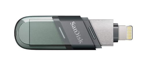 SanDisk USB-A & Lightning iXpand Flash Drive Flip 64GB - IBSouq